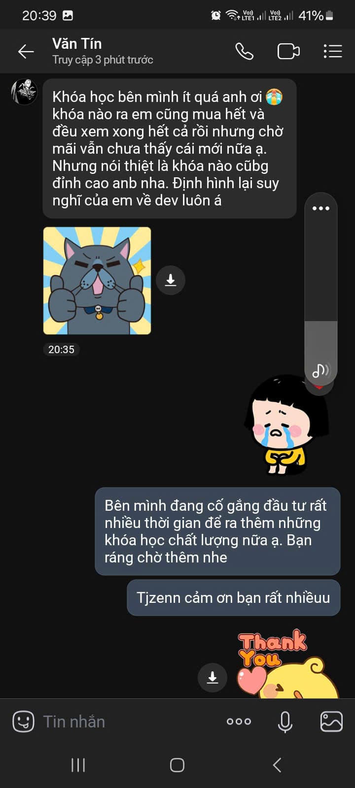 Đánh giá học viên 10